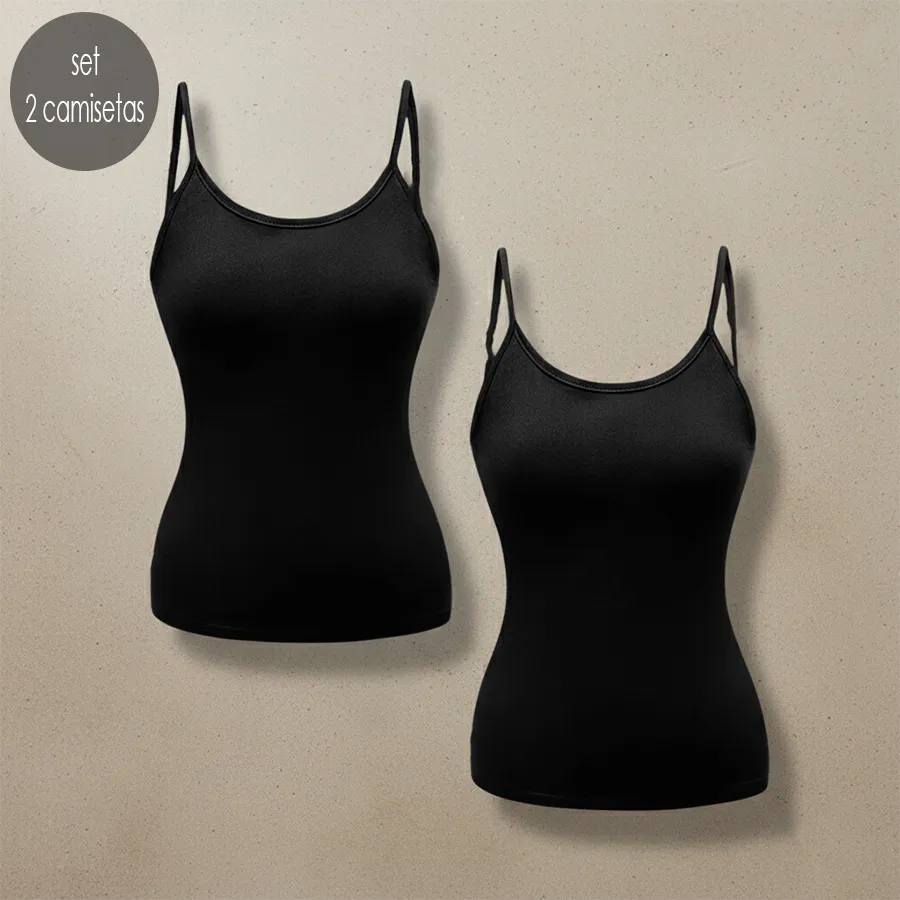 TR set de 2 negro 8249